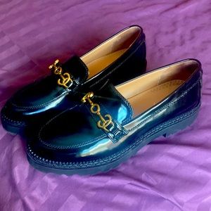 Sam Edelman Deana Lug Sole Patent Leather Loafer